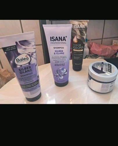 Isana und balea silbershampoo - und,